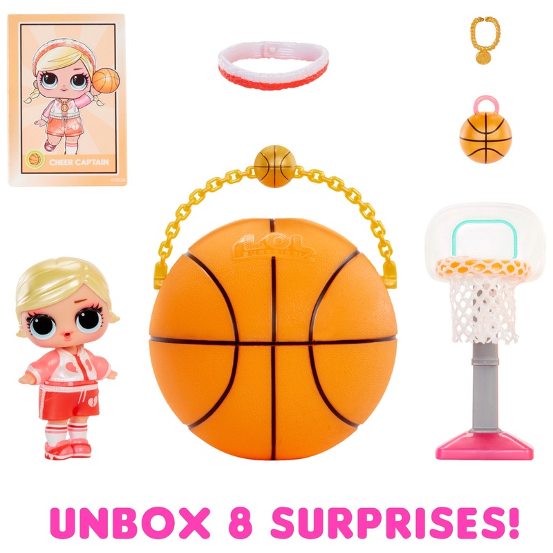 L.O.L. Surprise! Tots All-Star Sports Doll Blind Box Assortment 3 L.O.L. Surprise! Tots All-Star Sports Doll Blind Box Assortment