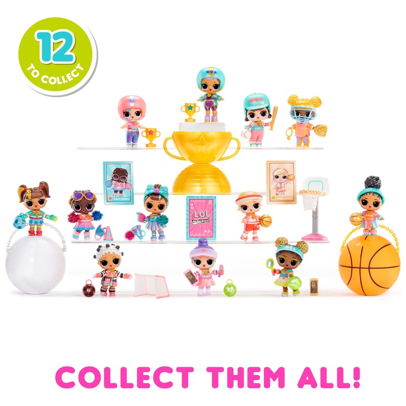 L.O.L. Surprise! Tots All-Star Sports Doll Blind Box Assortment 5 L.O.L. Surprise! Tots All-Star Sports Doll Blind Box Assortment