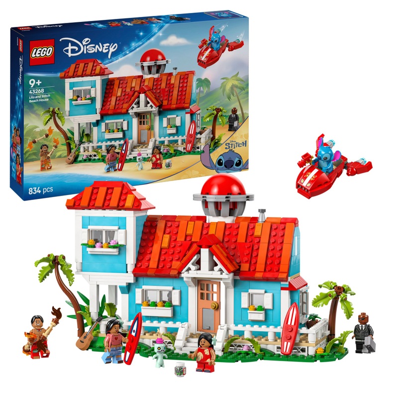 LEGO Disney 43268 Lilo and Stitch Beach House Set