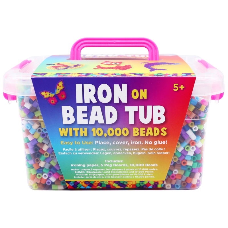 Iron on Bead Tub 10,000 Beads