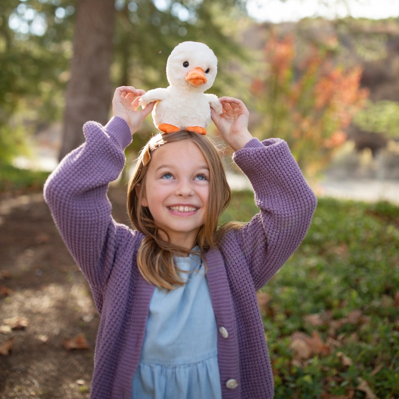 World's Softest Plush Dot the Baby Duck 25cm