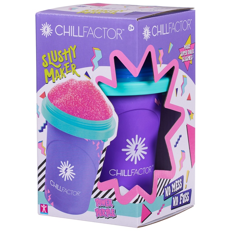 ChillFactor Colour Shock Slushy Maker Power Purple