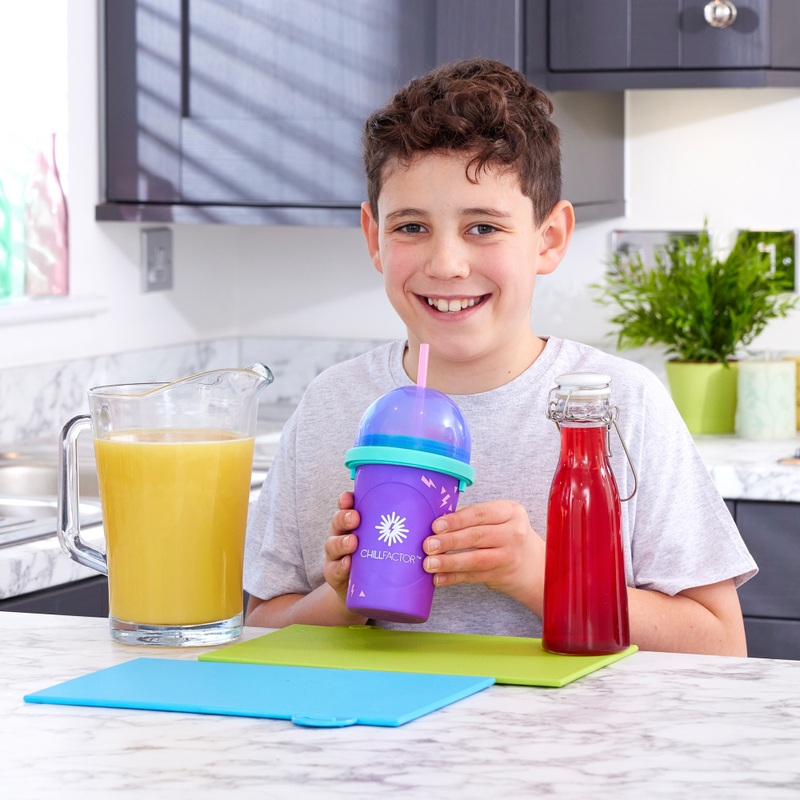 ChillFactor Colour Shock Slushy Maker Power Purple