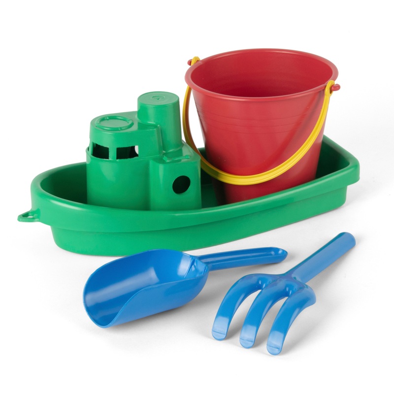 Beach Boat, Bucket and Shovel Assortment