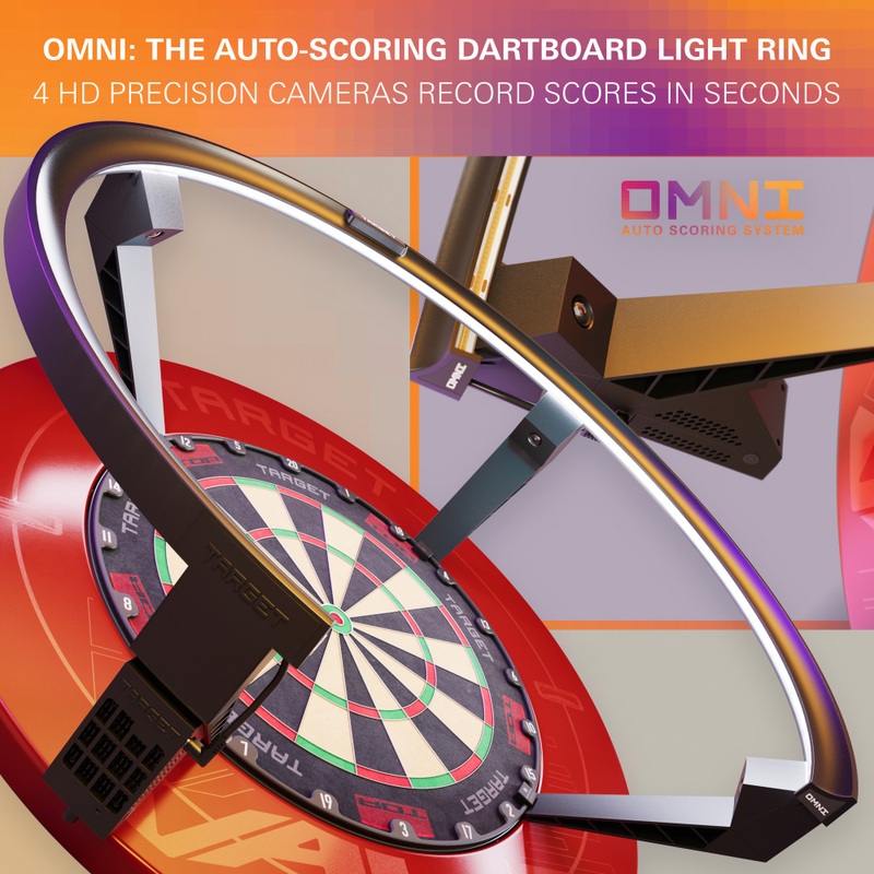 Target Darts Omni Auto Scoring System 6 Target Darts Omni Auto Scoring System