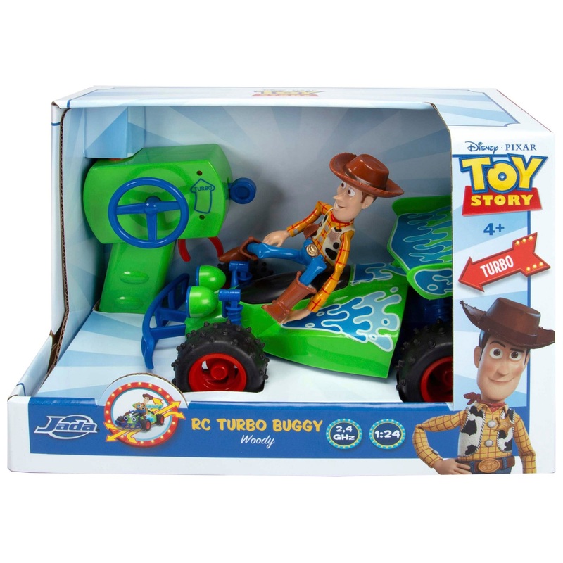 Disney Toy Story Remote Control Turbo Buggy with Woody 1:24 Scale 2 Disney Toy Story Remote Control Turbo Buggy with Woody 1:24 Scale