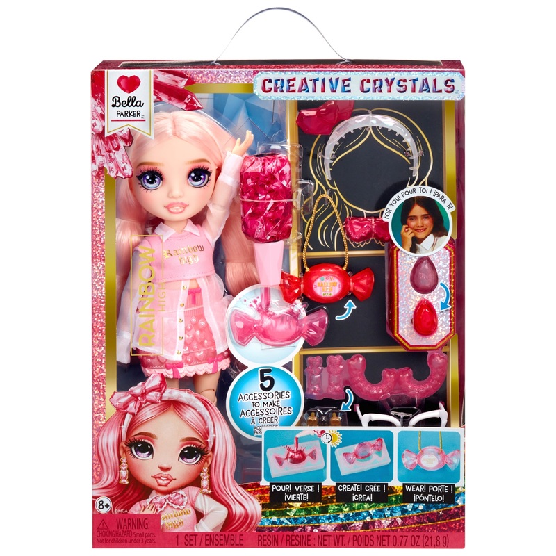 Rainbow High Creative Crystals Fashion Doll Bella Parker 8 Rainbow High Creative Crystals Fashion Doll Bella Parker
