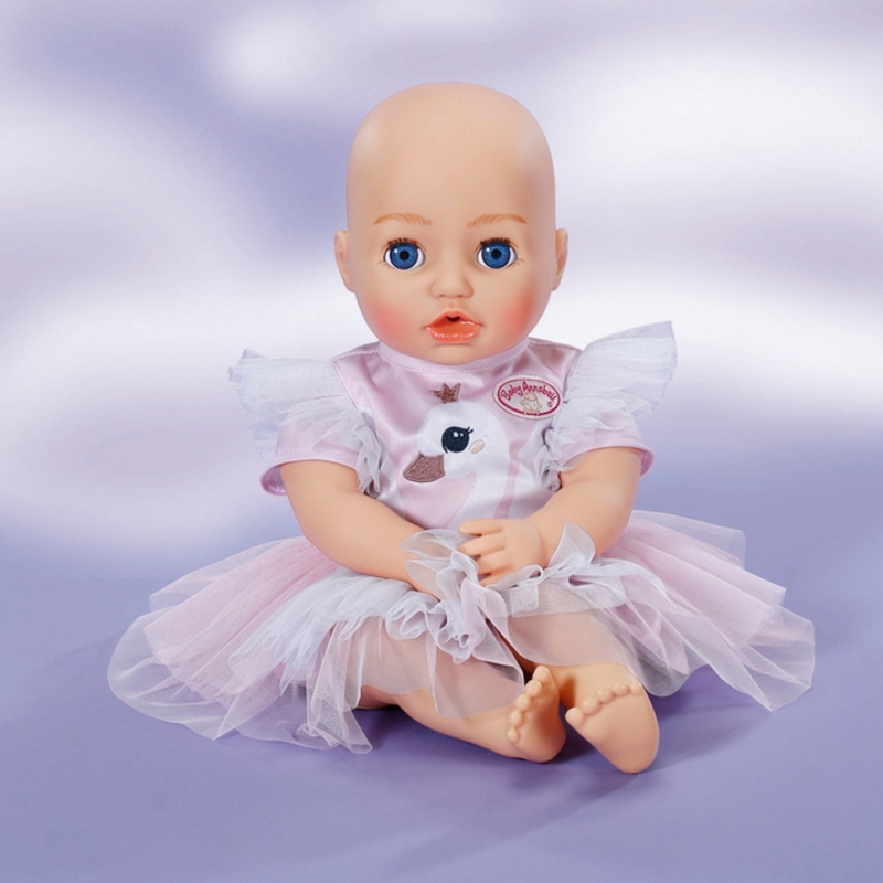 Baby Annabell Outfit Swan Dress 43cm