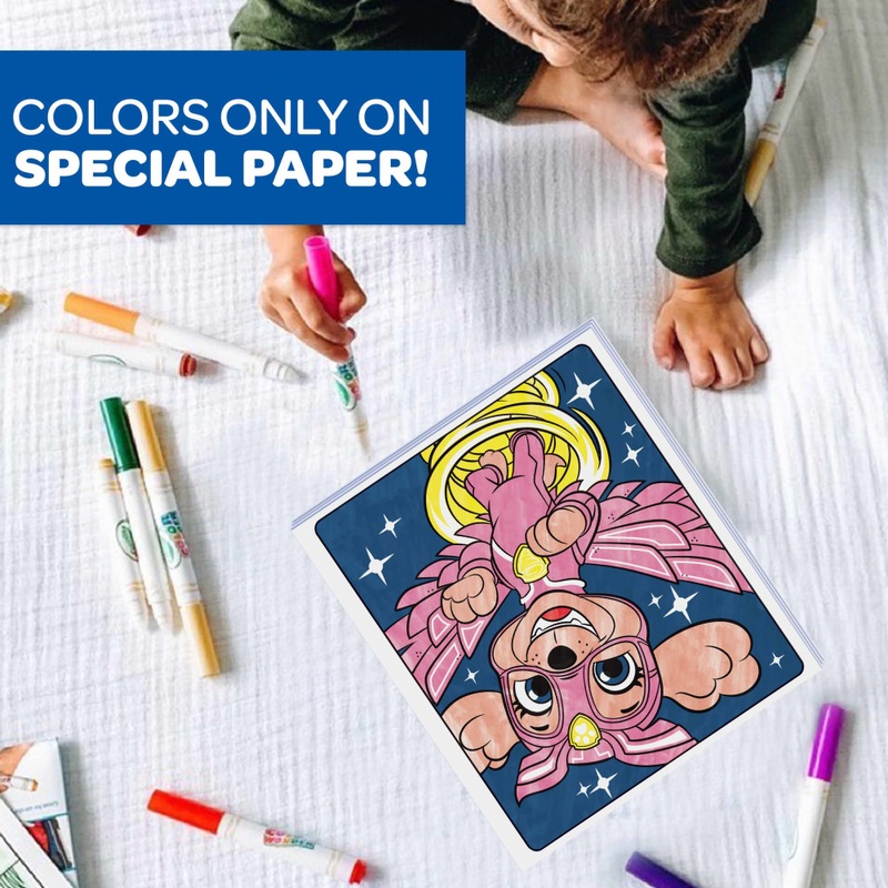 Crayola Color Wonder PAW Patrol Colouring Pages Book and Markers Set