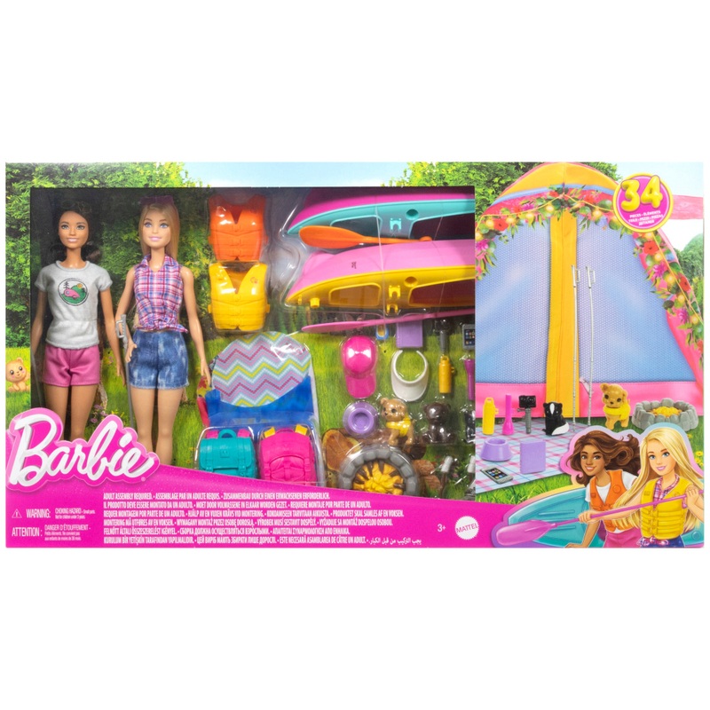 Barbie Camping Playset with 2 Dolls 7 Barbie Camping Playset with 2 Dolls