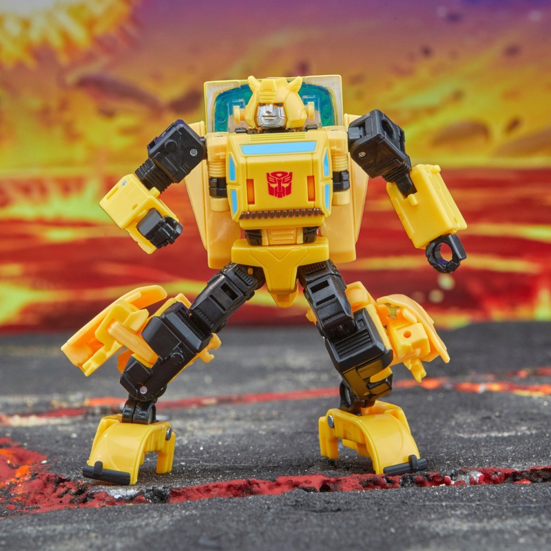 Transformers Legacy United Action Figure Deluxe Origin Bumblebee