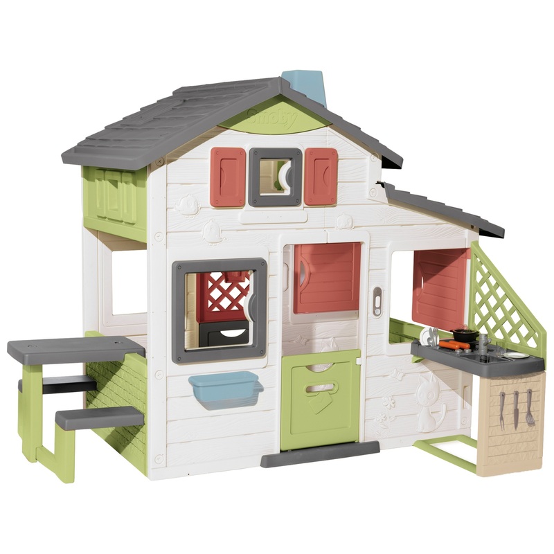 Smoby Life Neo Friends Play House with Kitchen 4 Smoby Life Neo Friends Play House with Kitchen
