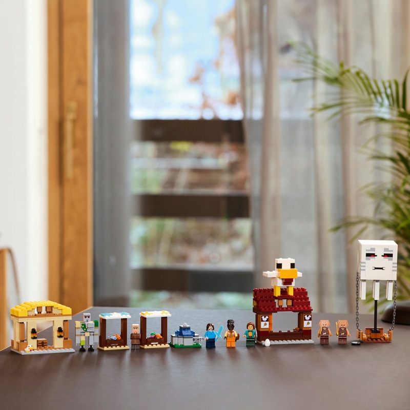 LEGO Minecraft 21273 The Ghast Balloon Village Attack Set 5 LEGO Minecraft 21273 The Ghast Balloon Village Attack Set