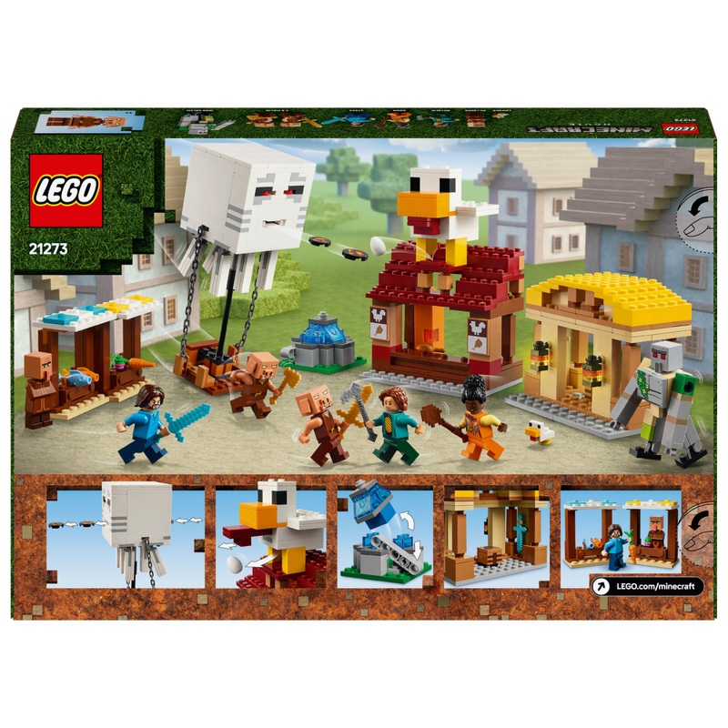 LEGO Minecraft 21273 The Ghast Balloon Village Attack Set 8 LEGO Minecraft 21273 The Ghast Balloon Village Attack Set