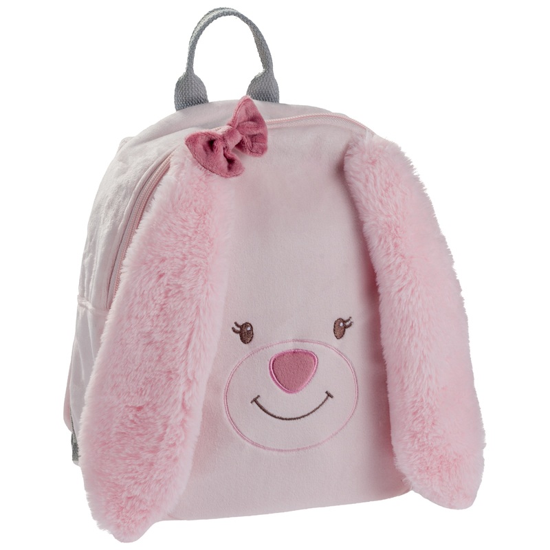 Plush Backpack Pink Bunny 2 Plush Backpack Pink Bunny