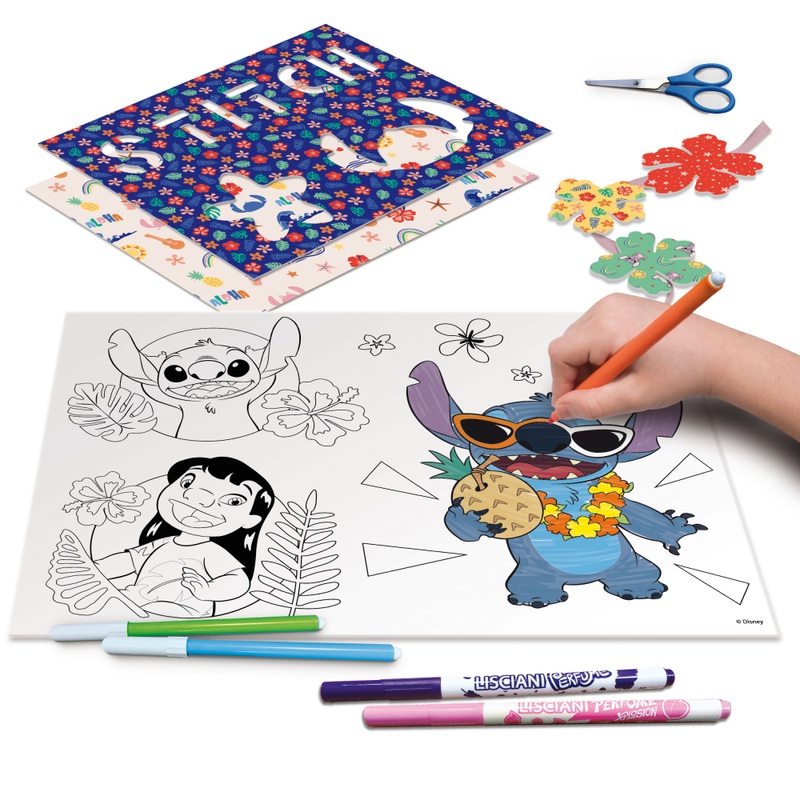 Disney Stitch Set Drawing School with Light Table 4 Disney Stitch Set Drawing School with Light Table