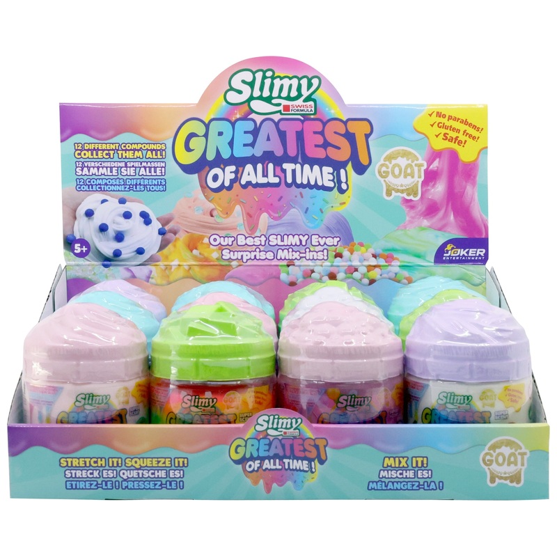 Slimy GOAT Slime Cup and Mix-Ins Assortment