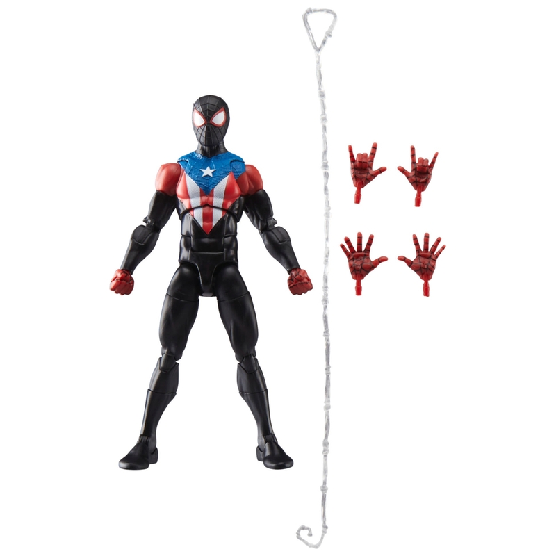 Marvel Legends Series Action Figure Gamerverse Miles Morales Boricua Suit 15cm