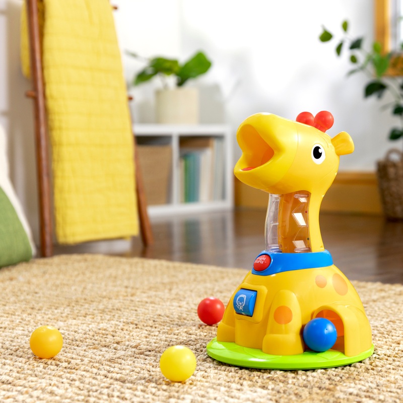 Bright Starts Toy Spinnin' Spots Giraffe Ball Play 6 Bright Starts Toy Spinnin' Spots Giraffe Ball Play