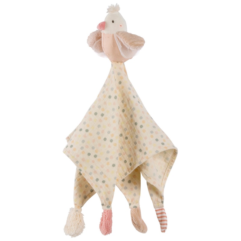 Fehn Toys Muslin Bird Comforter