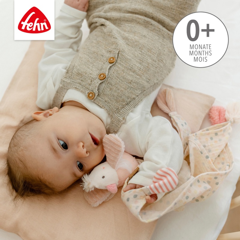 Fehn Toys Muslin Bird Comforter 3 Fehn Toys Muslin Bird Comforter