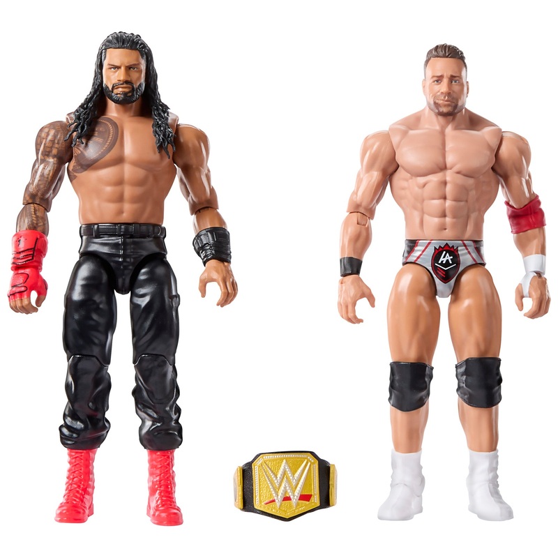 WWE Main Event Showdown Series 21 Action Figures 2 Pack Roman Reigns vs LA Knight