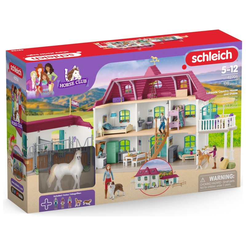 schleich Horse Club 42706 Lakeside Country House and Stable 8 schleich Horse Club 42706 Lakeside Country House and Stable