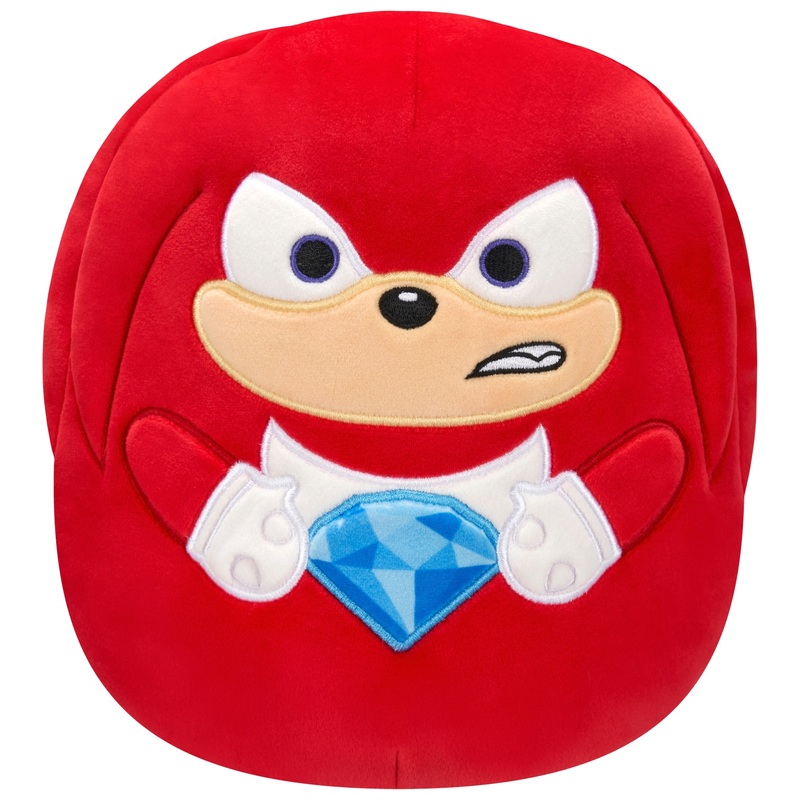 Original Squishmallows Sonic the Hedgehog Plush Knuckles (Holding Chaos Emerald) 20cm