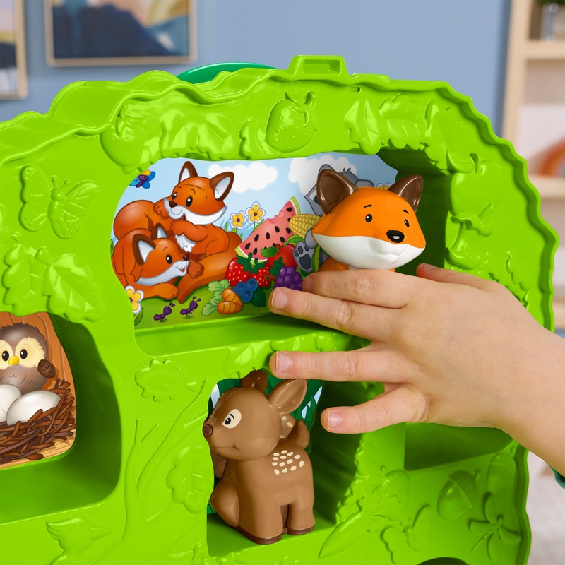 Fisher-Price Little People Forest Friends Carry Case 6 Fisher-Price Little People Forest Friends Carry Case