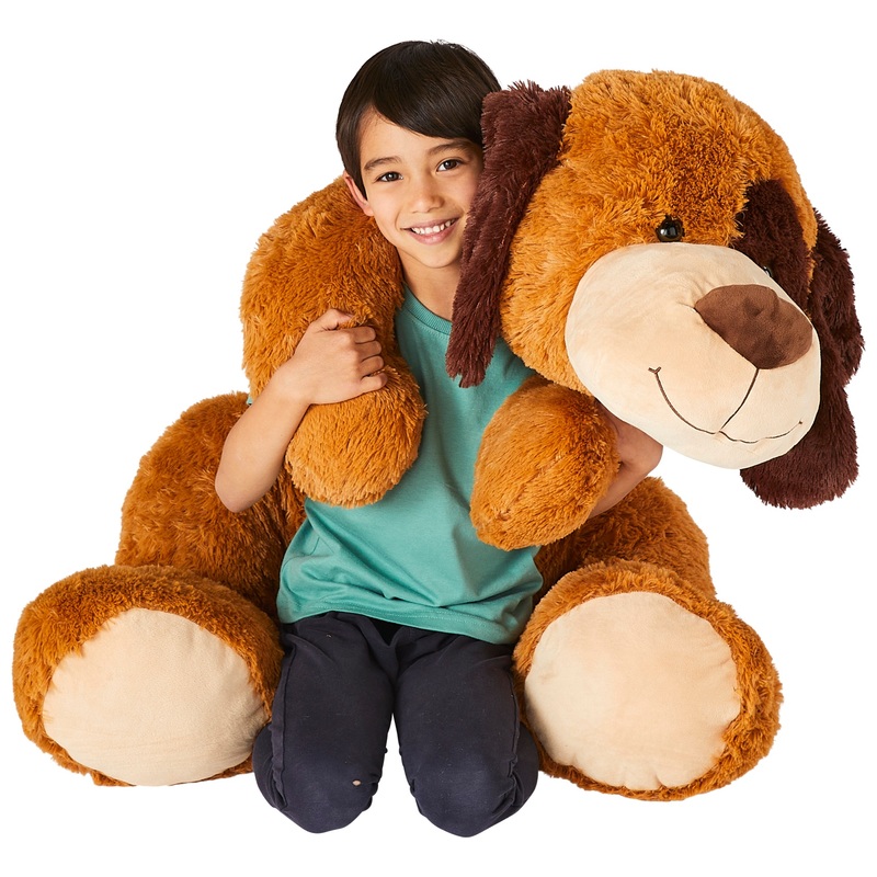 Freddie the Floppy Brown Dog Soft Toy 135cm 8 Freddie the Floppy Brown Dog Soft Toy 135cm