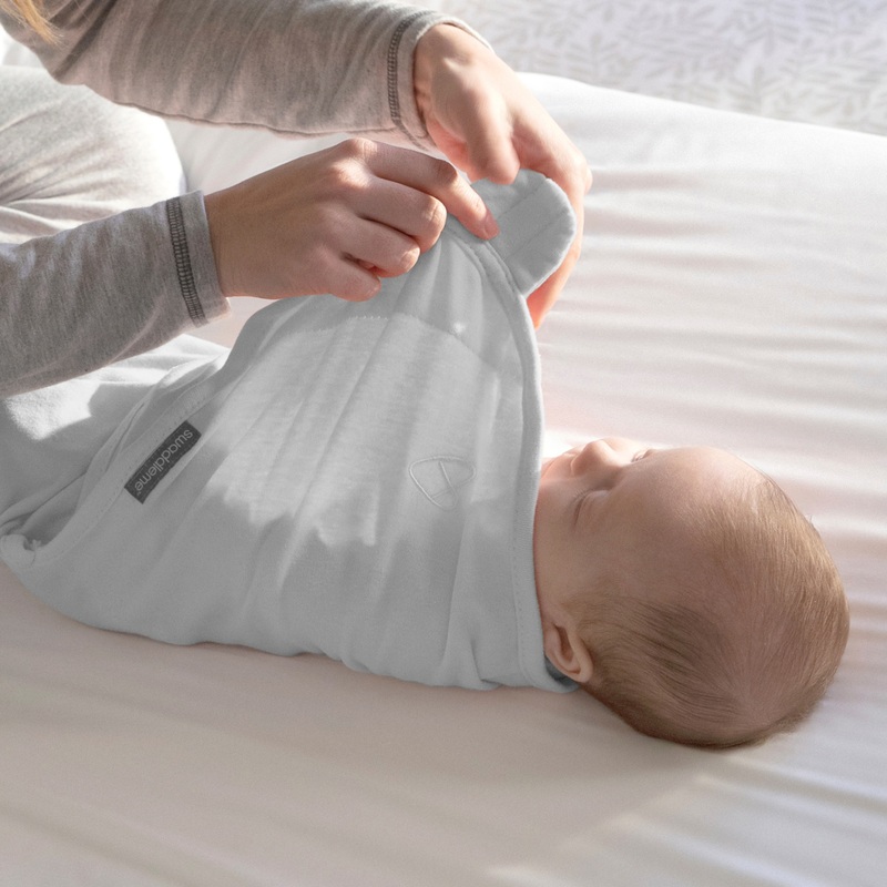 SwaddleMe by Ingenuity 1 - 2.5 Tog 0-3 Months All-Season Sleeping Bag Stardust