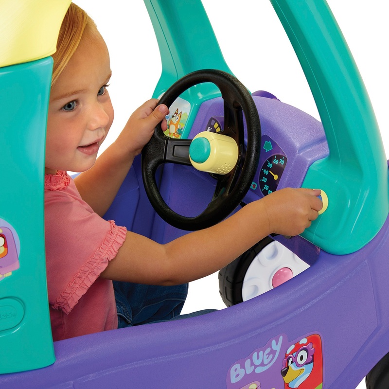 Little Tikes Bluey Grannie's Car Coupe Ride On 4 Little Tikes Bluey Grannie's Car Coupe Ride On