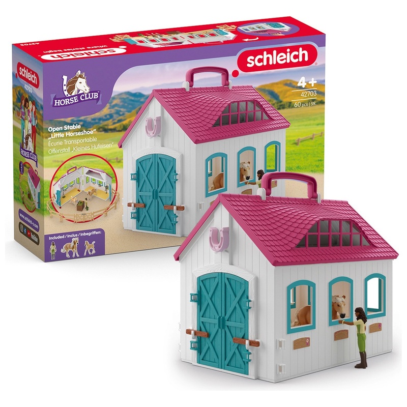 schleich Horse Club 42703 Little Horseshoe Open Stable