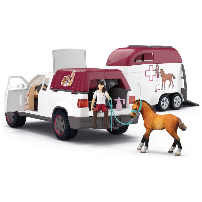schleich Horse Club 42704 Mobile Vet with Trailer