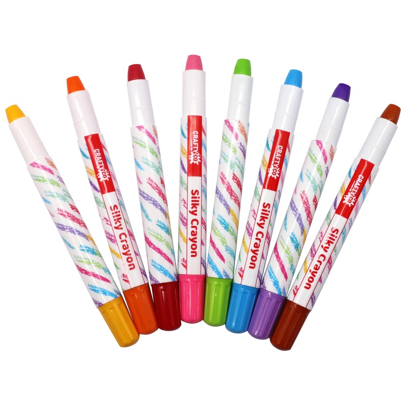 Crafty Co. Silky Crayon Storage Case Set 24 Piece 4 Crafty Co. Silky Crayon Storage Case Set 24 Piece