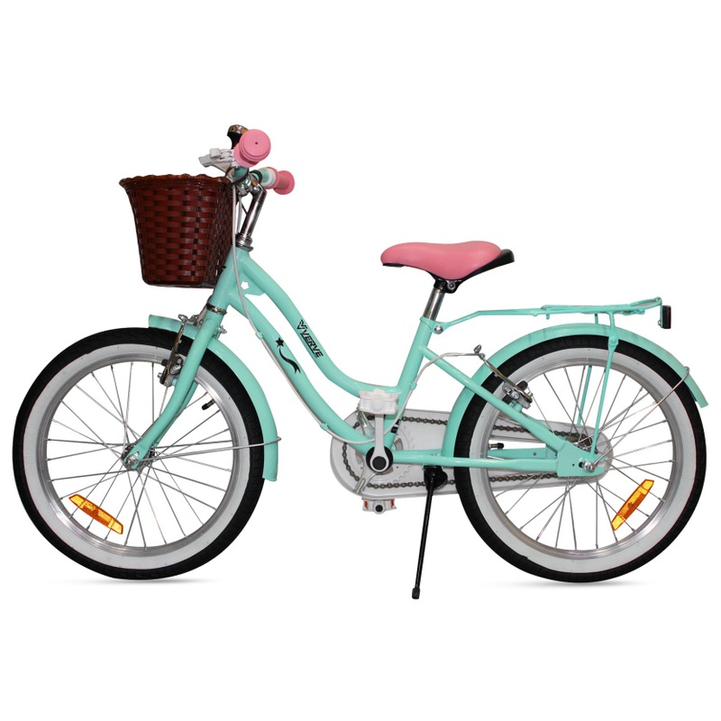 18 Inch Verve Star Bike with Basket Mint 4 18 Inch Verve Star Bike with Basket Mint