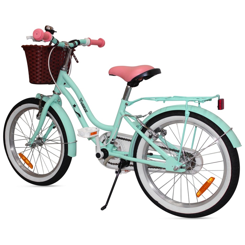 18 Inch Verve Star Bike with Basket Mint 5 18 Inch Verve Star Bike with Basket Mint