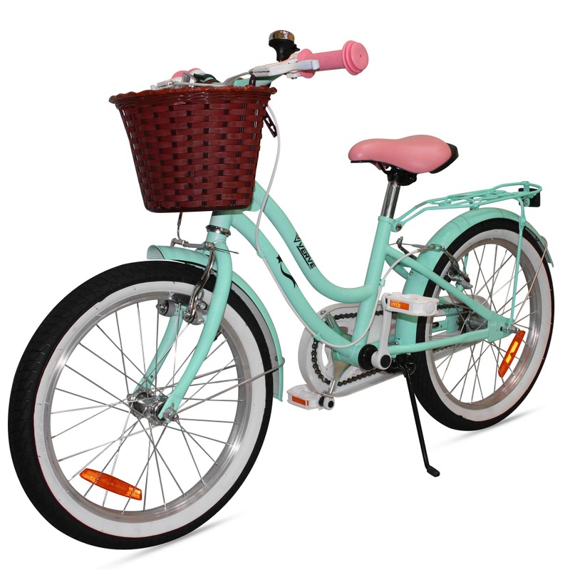 18 Inch Verve Star Bike with Basket Mint 6 18 Inch Verve Star Bike with Basket Mint
