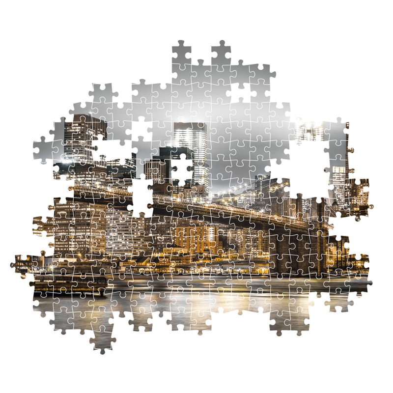 Clementoni NYC Skyline & Tower Bridge Jigsaw Puzzle 1000 Pieces 2 Pack 4 Clementoni NYC Skyline & Tower Bridge Jigsaw Puzzle 1000 Pieces 2 Pack