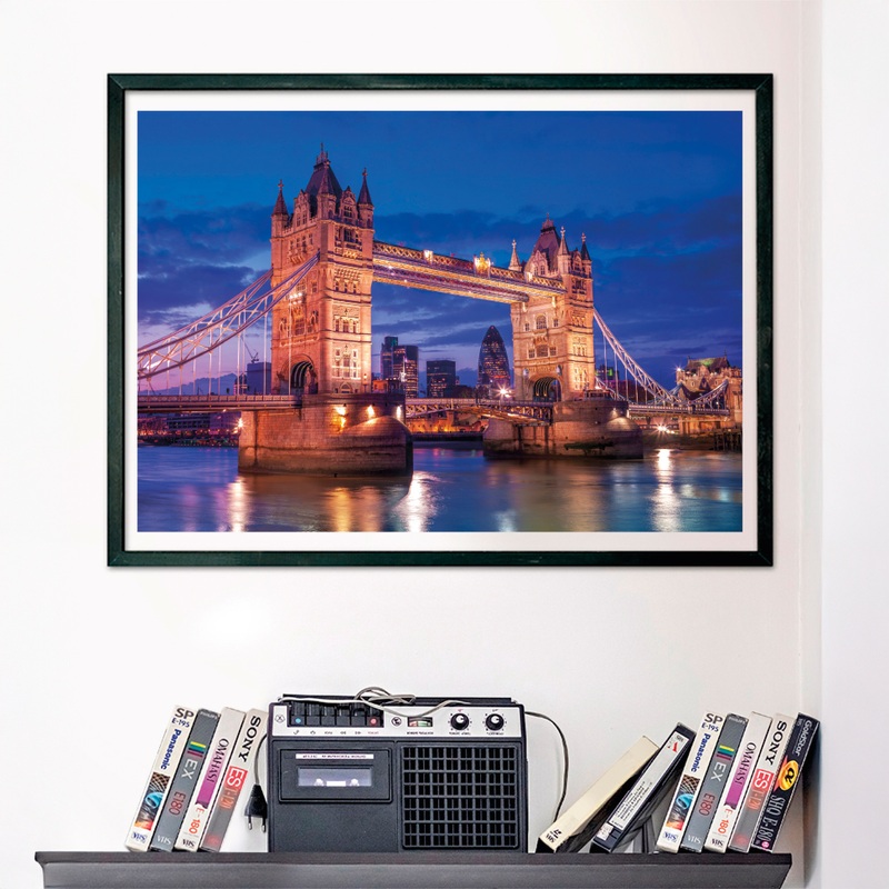 Clementoni NYC Skyline & Tower Bridge Jigsaw Puzzle 1000 Pieces 2 Pack 6 Clementoni NYC Skyline & Tower Bridge Jigsaw Puzzle 1000 Pieces 2 Pack