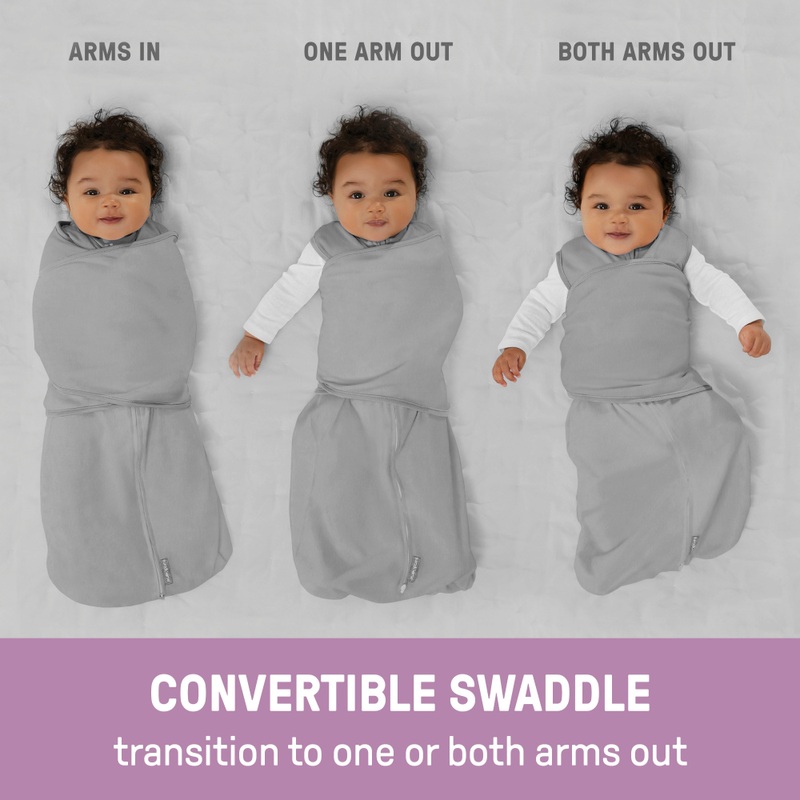 SwaddleMe by Ingenuity 1.0 Tog 3-6 Months Convertible Sleeping Bag Happy Elephant 5 SwaddleMe by Ingenuity 1.0 Tog 3-6 Months Convertible Sleeping Bag Happy Elephant