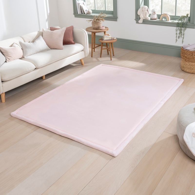 Little Discoveries by BeZou Soft Foam Play Mat Pink