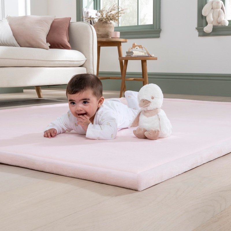 Little Discoveries by BeZou Soft Foam Play Mat Pink