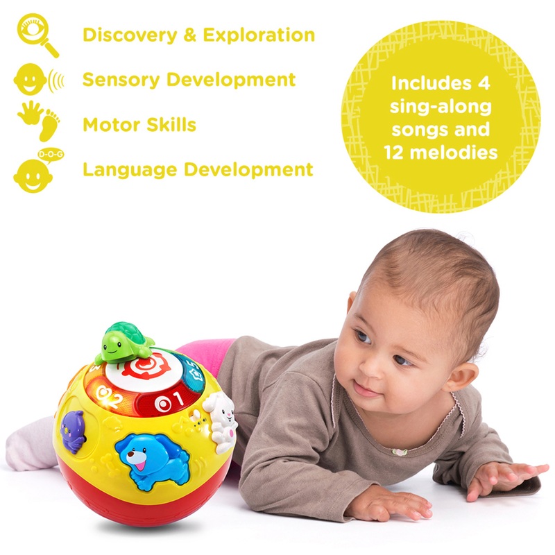 VTech Crawl & Learn Bright Lights Ball 6 VTech Crawl & Learn Bright Lights Ball