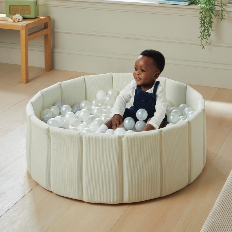 Play Factory Foam Ball Pit with 150 Balls Ivory 4 Play Factory Foam Ball Pit with 150 Balls Ivory