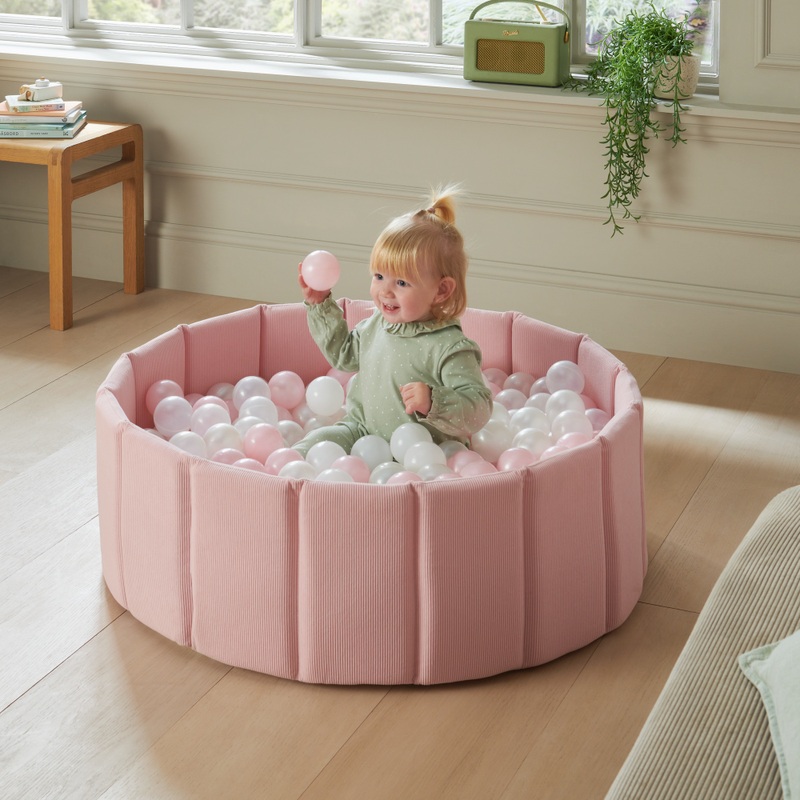 Play Factory Foam Ball Pit with 150 Balls Pink