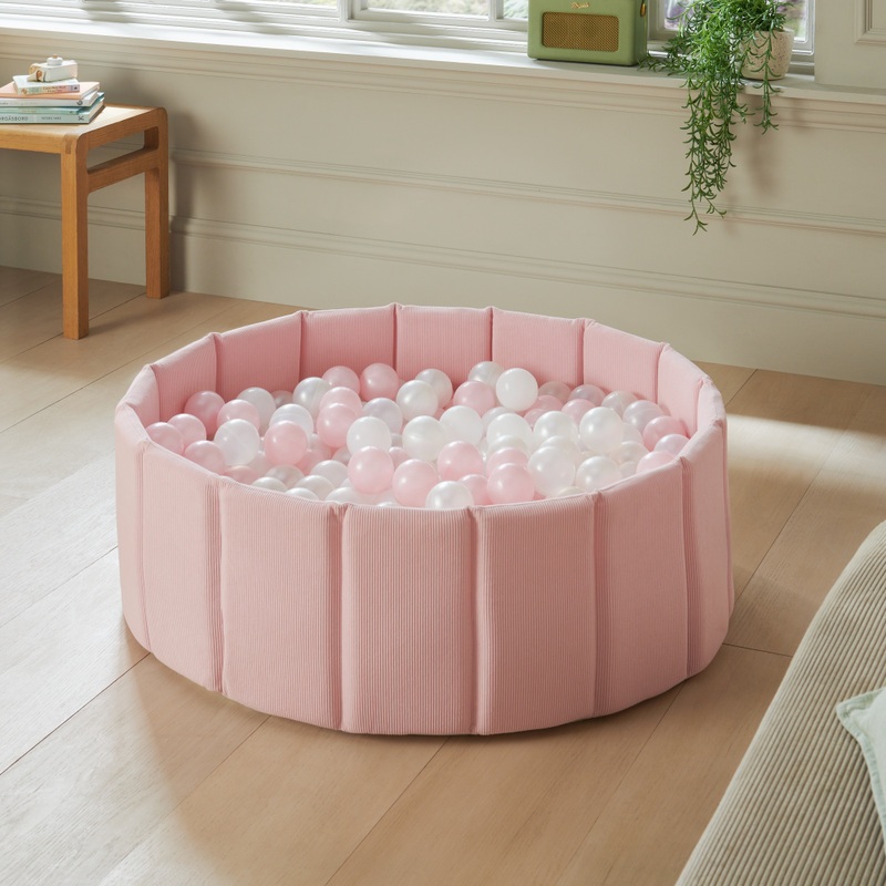 Play Factory Foam Ball Pit with 150 Balls Pink