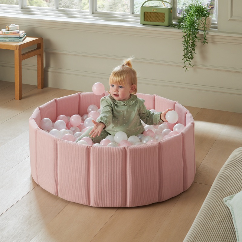 Play Factory Foam Ball Pit with 150 Balls Pink 5 Play Factory Foam Ball Pit with 150 Balls Pink