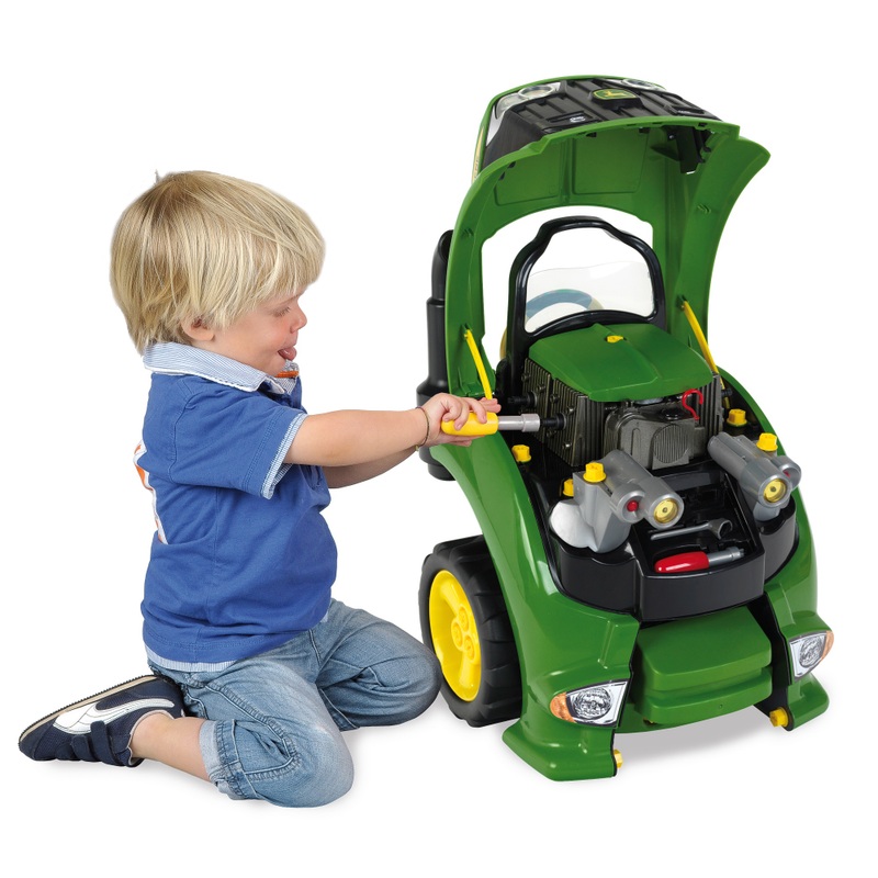 John Deere Tractor Engine Playset