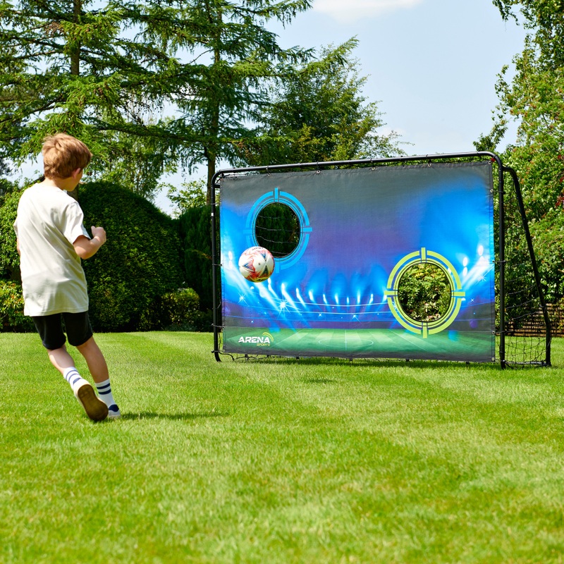 8ft x 5ft Arena Sports Goal with Target